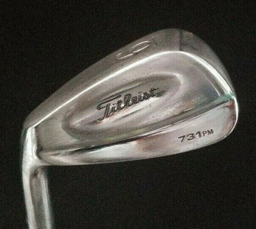 Left-Handed Titleist 731PM 6 Iron Regular Steel Shaft Flex Golf Pride Grip
