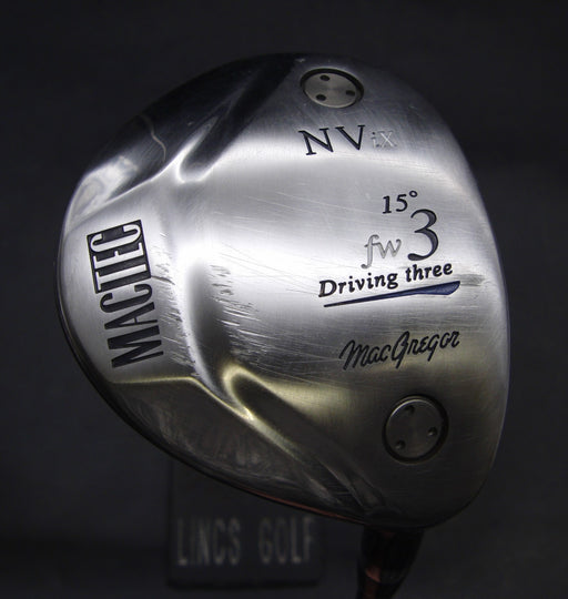 Macgregor Mactec NV-iX 15° 3 Wood Regular Graphite Shaft Chaucer Grip
