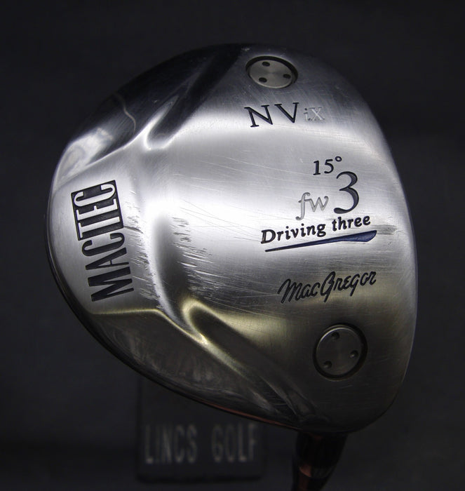 Macgregor Mactec NV-iX 15° 3 Wood Regular Graphite Shaft Chaucer Grip