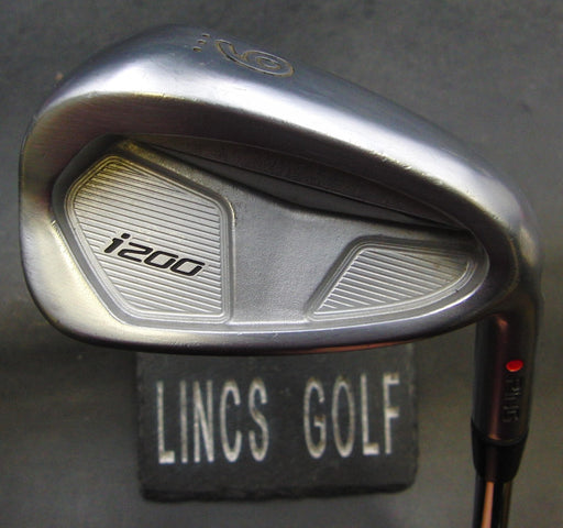Ping i200 Red Dot 9 Iron Stiff Steel Shaft Iomic Grip