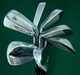 Set Of 7 x Mizuno MP29 Irons 4-PW Stiff Steel Shafts Golf Pride Grips