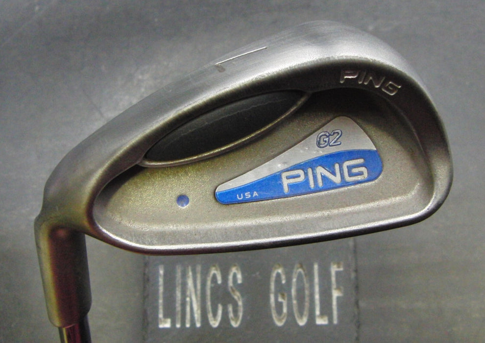 Left Handed Ping G2 Blue Dot 7 Iron Regular Steel Shaft Ping Grip