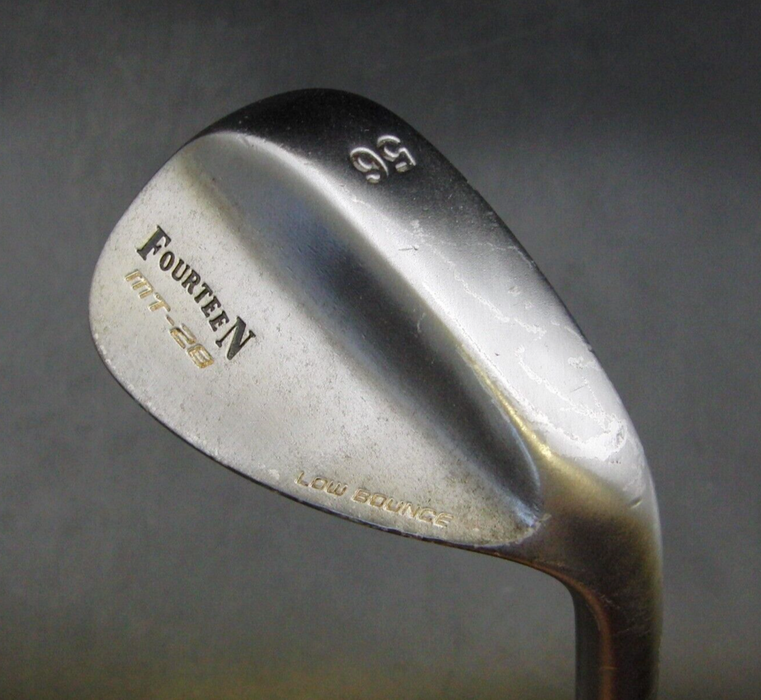Fourteen MT-28 56° Sand Wedge Stiff Steel Shaft Golf Pride Grip