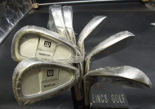 New Set of 7x Wilson Aviator WS-364 Irons 4-PW Regular Graphite Shafts*