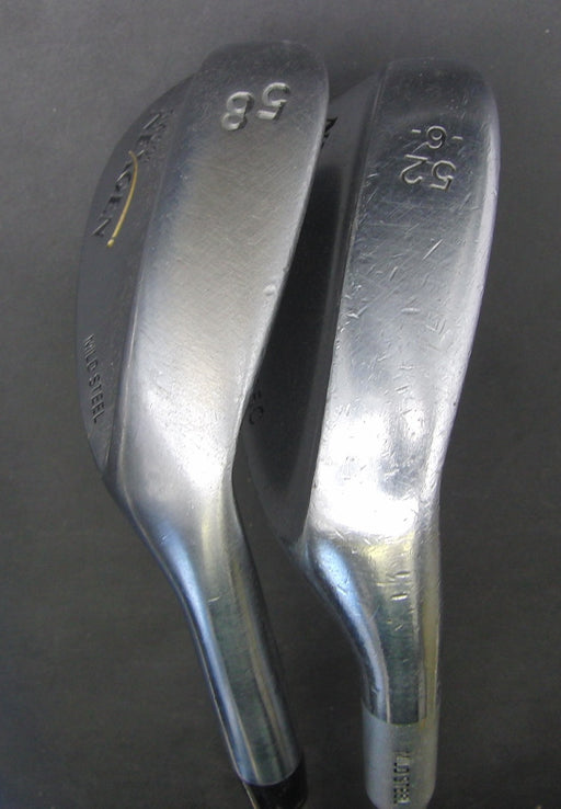 Set of 2 Nexgen NW-001 + NW-801 Gap & Sand Wedges Stiff Steel Shafts