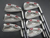 Set of 7x TaylorMade Burner Japanese Model Irons 5-PW+AW Stiff Steel Shafts*