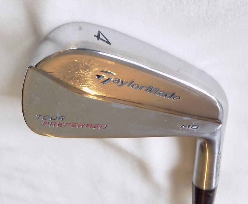 TaylorMadeTour Preferred MB Forged 4 Iron Stiff Flex Steel Shaft TaylorMade Grip