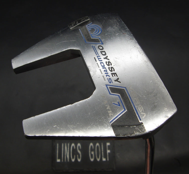 Odyssey Works Versa #7 Putter 86cm Length Steel Shaft Super Stroke Grip