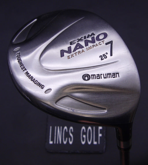 Ladies Maruman Exim Nano Extra Impact 25°7 Wood Ladies Graphite Shaft Iomic Grip