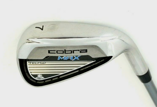 Cobra King Tecflo Max 7 Iron Senior Graphite Shaft Cobra Grip