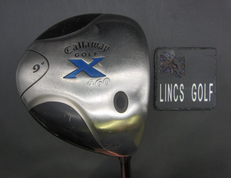 Callaway X 460 9° Driver Stiff Graphite Shaft Callaway Grip