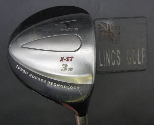 Bridgestone Tourstage X-ST 15° 3 Wood Stiff Graphite Shaft Ben Sayers Grip