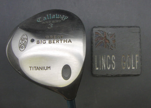 Callaway Great Big Bertha Warbird 3 Wood Regular Graphite Shaft Gems Grip