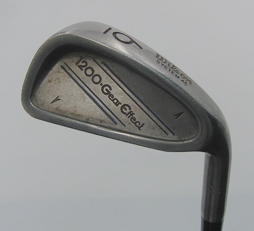 Wilson System 45 1200 Gear Effect 6 Iron Tour Flex Stiff Steel Shaft Lamkin Grip