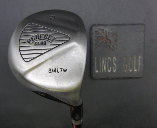 Perfect Club 3/4i 21° 7 Wood Extra Stiff Graphite Shaft Honma Grip