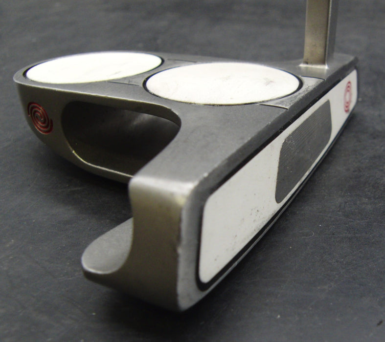 Odyssey White Steel 2-Ball Blade 2 Putter 80cm Length Regular Steel Shaft & HC