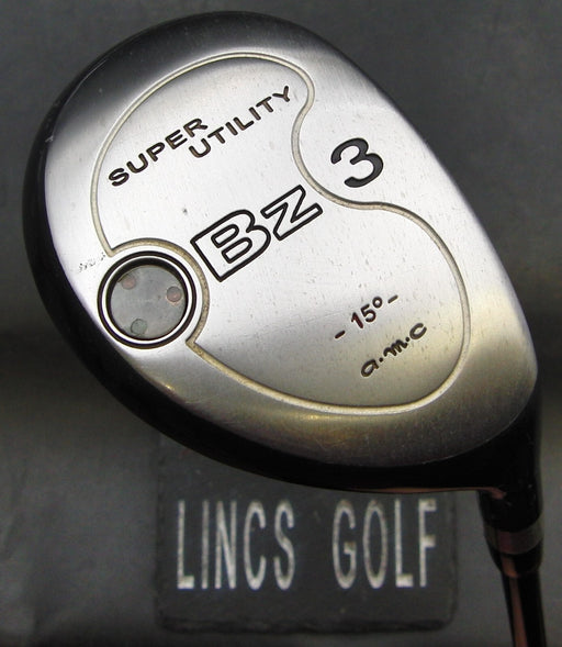 AMC BZ Super Utility 15° 3 Hybrid Regular Graphite Shaft Tour Arrows Grip