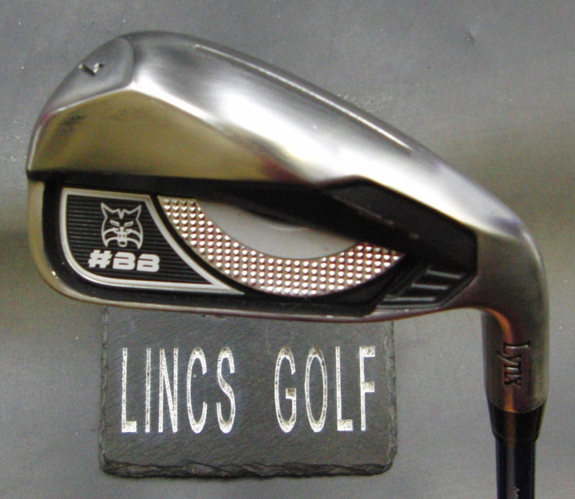 Lynx #BB 7 Iron Regular Graphite Shaft Lamkin Grip