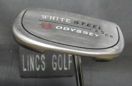 Odyssey White Steel #5 CS Putter Steel Shaft 87cm Length Psyko Grip