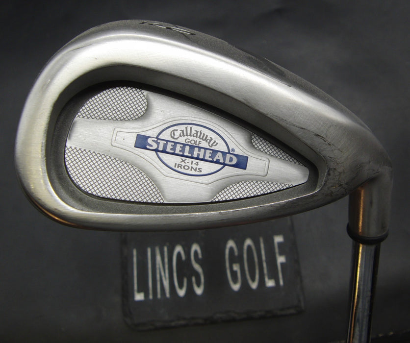 Callaway Steelhead X-14 9 Iron Extra Stiff Steel Shaft Callaway Grip