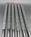 Set of 6x Mizuno JPX A25 5-PW Irons Regular Graphite Shafts Black Grips