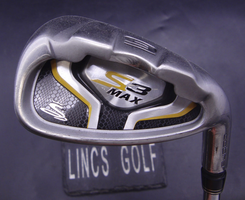Cobra S3 Max 9 Iron Stiff Steel Shaft Cobra Grip