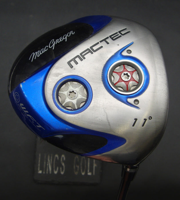 MacGregor Mactec WFT 11° Driver Regular Graphite Shaft Nexgen Grip