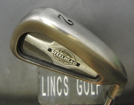 Callaway Steelhead Pro Series X-14 2 Iron Stiff Steel Shaft Callaway Grip
