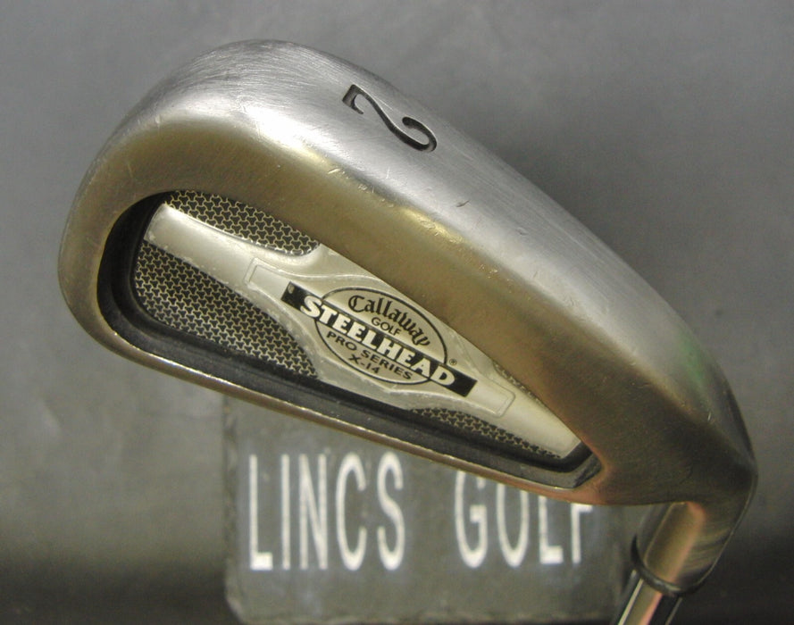 Callaway Steelhead Pro Series X-14 2 Iron Stiff Steel Shaft Callaway Grip