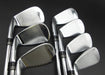 Set of 7x TaylorMade R9 Forged Irons 4-PW Stiff Steel Shafts STM Grips*