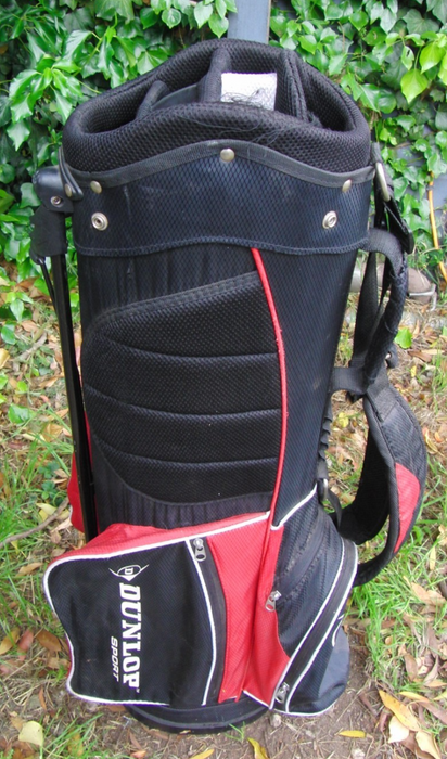 6 Division Dunlop Golf Stand Cart Carry Trolley Golf Clubs Bag*