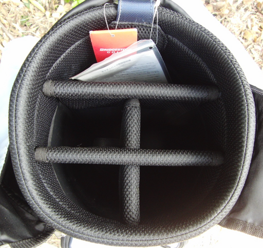 5 Division BridgeStone Golf Cart Carry Trolley Golf Clubs Bag**