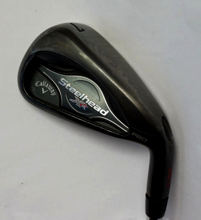 Callaway Steelhead XR Pro 7 Iron Project X 6.0 Stiff Steel Shaft Golf Pride Grip