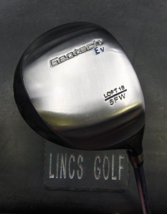 Geotech Ev 18° 5 Wood Ladies Graphite Shaft Golf Pride Grip