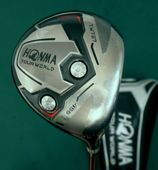 Honma Tour World TW727 455 9.5° Driver Extra Stiff Graphite Shaft Honma Grip