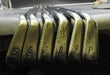 Set of 6x Callaway RAZR X Black Irons 5-PW Stiff Steel Shafts Callaway Grips*