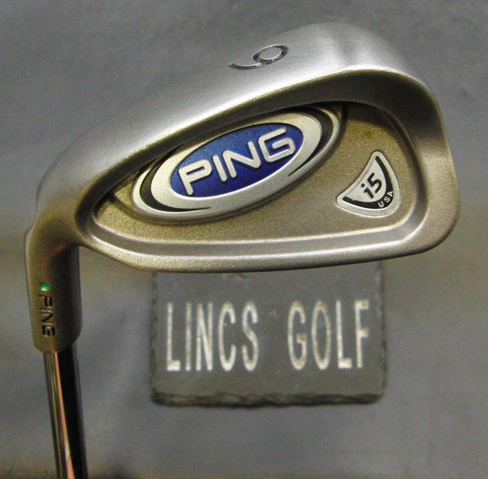 Left-Handed Ping i5 Green Dot 6 Iron Regular Steel Shaft Ping Grip