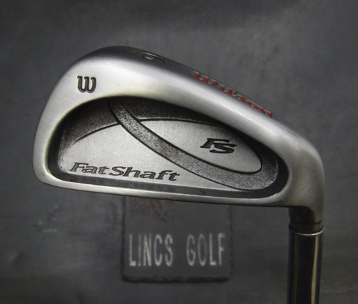 Wilson Fatshaft 6 Iron Regular Steel Shaft BW Grip