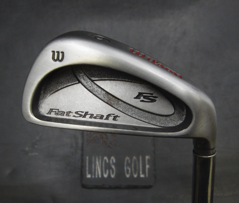 Wilson Fatshaft 6 Iron Regular Steel Shaft BW Grip
