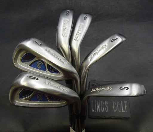 Set of 6 x Cleveland CG-C Irons 6-SW Stiff Steel Shafts Cleveland Grips