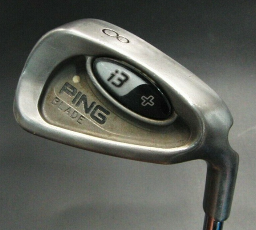 Ping i3+ Blade White Dot 8 Iron Regular Flex Steel Shaft GolfPride Grip