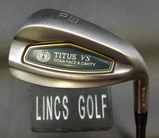 Maruman Sole Titus VS Titan Face & Cavity Pitching Wedge Regular Graphite Shaft