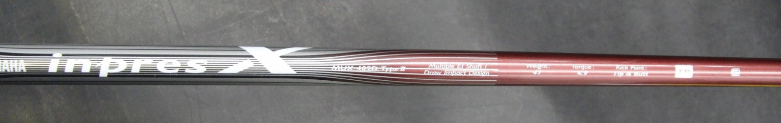 Yamaha Inpres X Driver Regular Graphite Shaft No 1 Grip