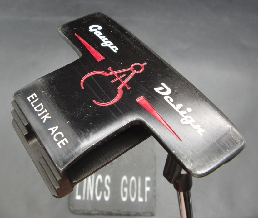 Gauge Design Eldik Ace Putter 86cm Length Steel Shaft Gauge Design Grip