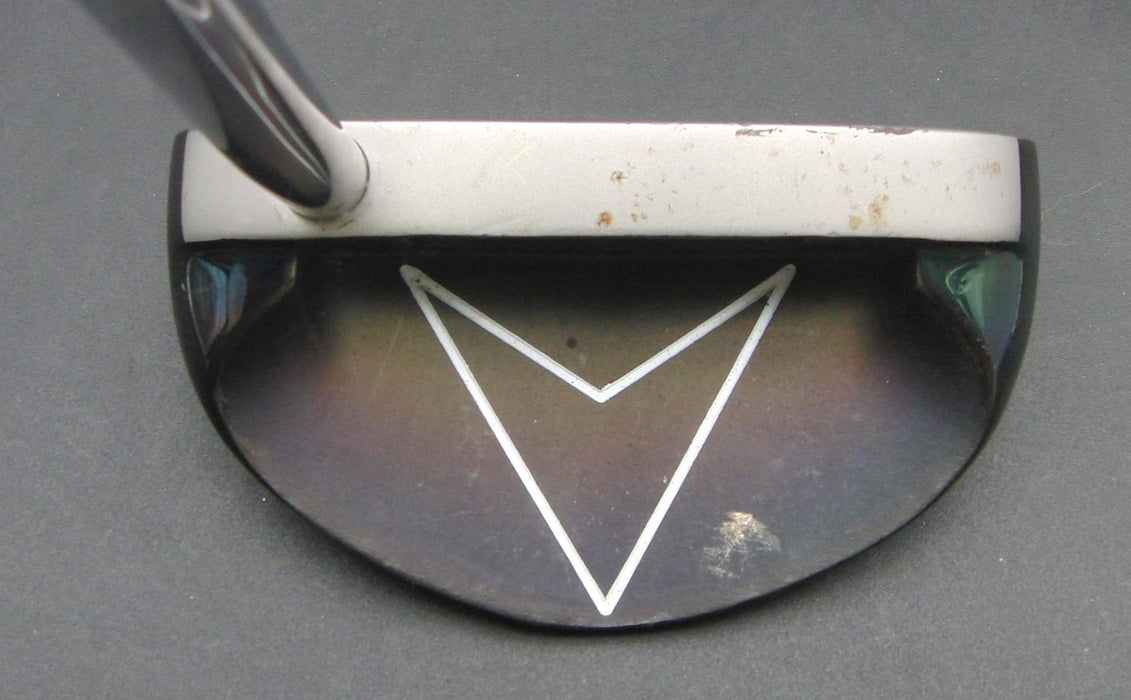 Yes C-Groove Victoria Putter Steel Shaft 100cm Length White Grip