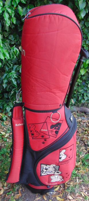 5 Division Kolwin Trolley Cart Carry Golf Clubs Bag With Wheels*
