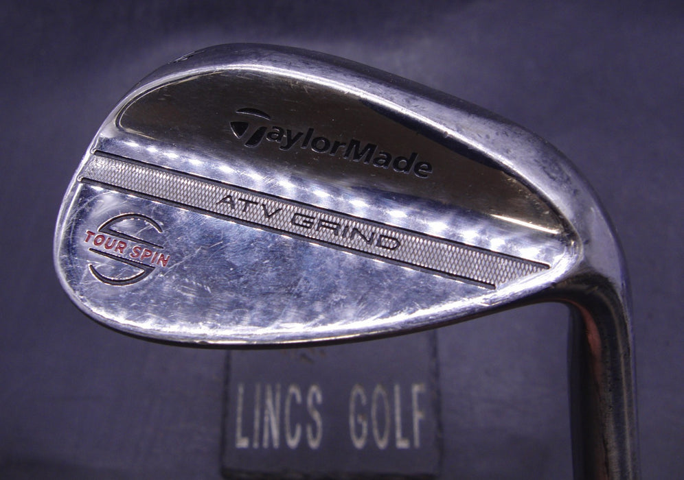 TaylorMade ATV Grind Tour Spin 56° Sand Wedge Stiff Steel Shaft Golf Pride Grip