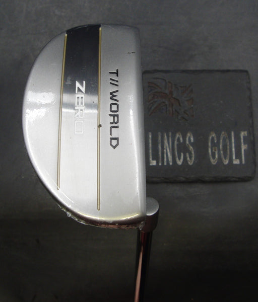 NEW Honma T World Zero Putter 87cm Playing Length Steel Shaft Honma Grip*