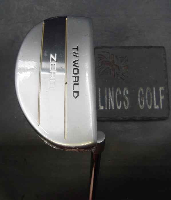 NEW Honma T World Zero Putter 87cm Playing Length Steel Shaft Honma Grip*