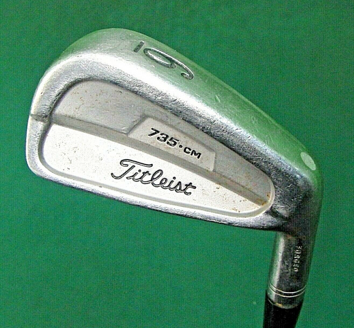 Titleist 735 CM Forged 6 Iron Regular Steel Shaft Golf Pride Grip